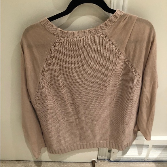 Knit beige sweater - Picture 3 of 3